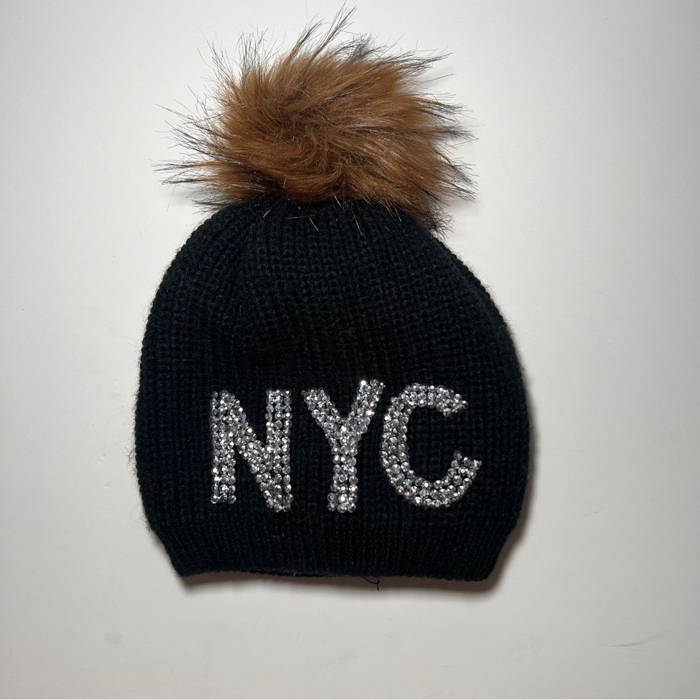 NYC Rhinestone Hat